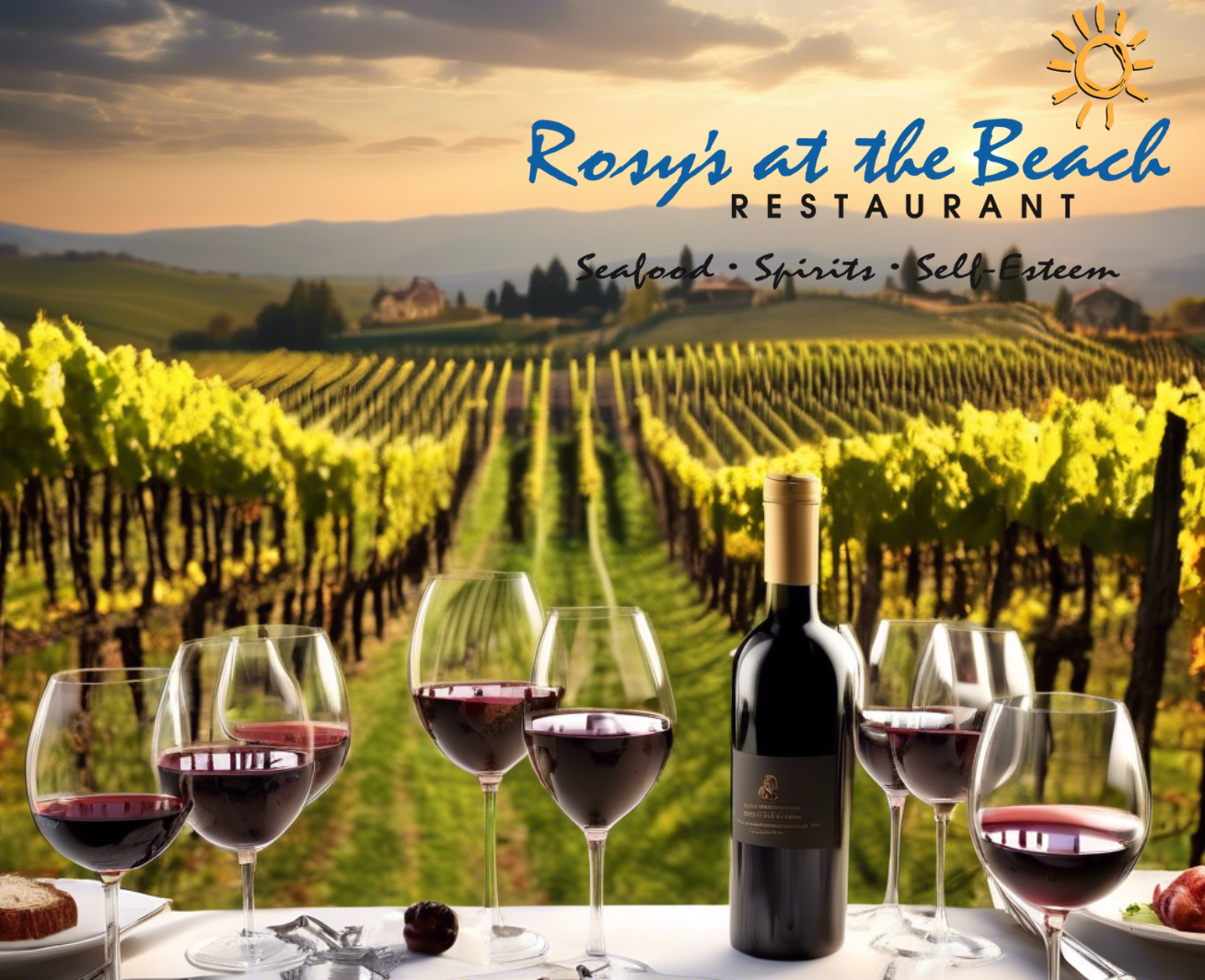 Winemaker Dinner @ Rosy's at the Beach / Wente Vineyards