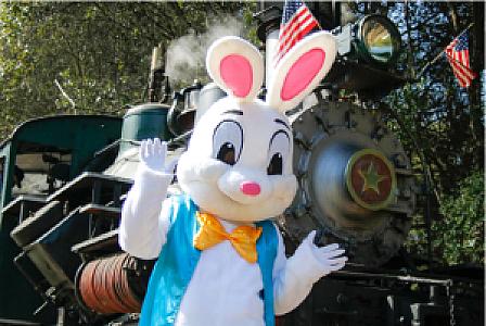 Eggstraordinary Easter Egg Hunt @ Roaring Camp Railroads