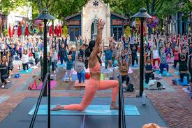 Yoga on The Row @ Santana Row