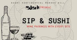 Sip & Sushi May 2026 with P & V Winery