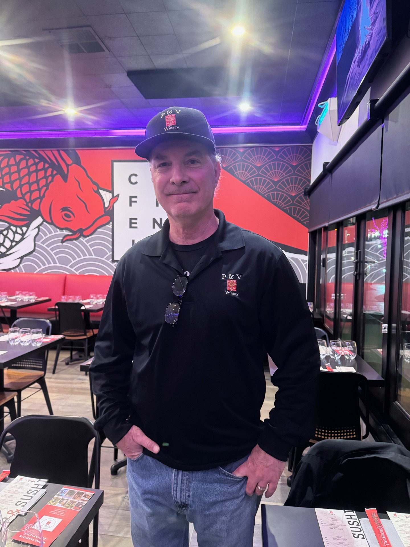 Sip & Sushi May 2026 with P & V Winery