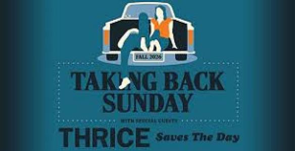 Stanford Live and Goldenvoice Present: Taking Back Sunday with Thrice & Saves The Day