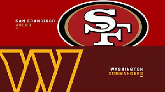 NFL Football: San Francisco 49ers vs. Washington Commanders