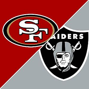 NFL Football: San Francisco 49ers vs. Las Vegas Raiders