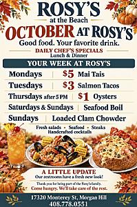October at Rosy's