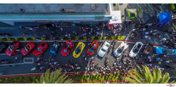 Cars & Croissants on The Row