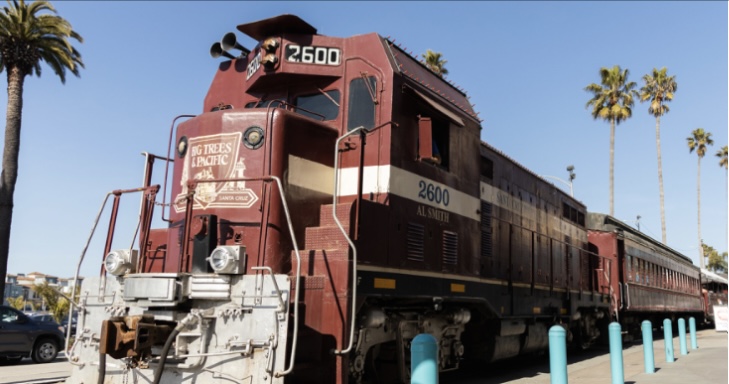 Santa Cruz Beach Train @ Roaring Camp Railroads