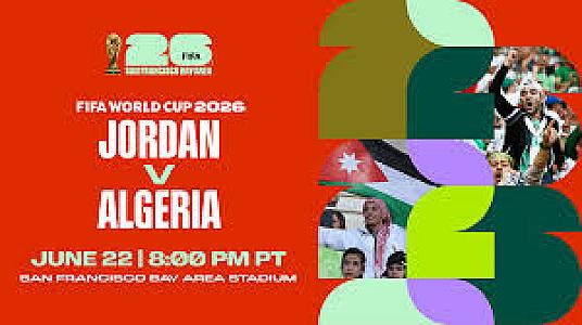 FIFA World Cup Group J - Jordan vs. Algeria
