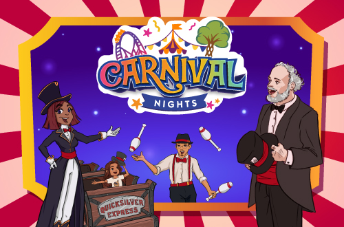 Carnival Nights @ Gilroy Gardens Family Theme Park