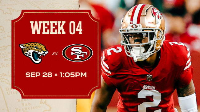 Jacksonville Jaguars vs. San Francisco 49ers
