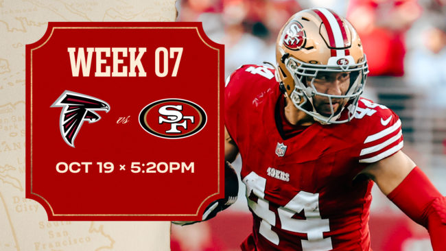 Atlanta Falcons vs. San Francisco 49ers
