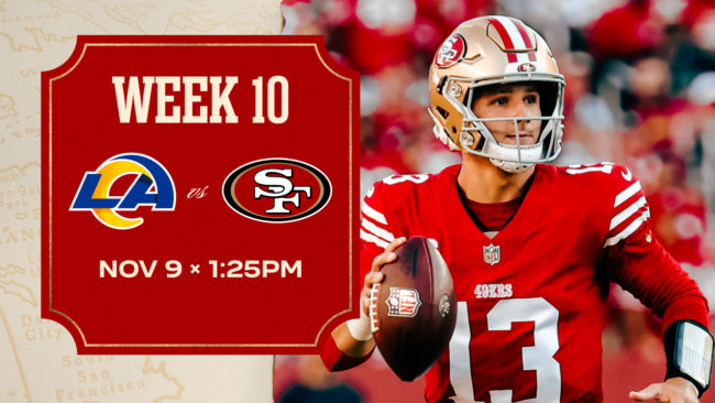 Los Angeles Rams vs. San Francisco 49ers