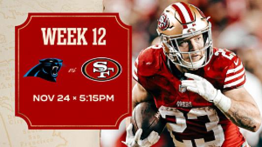 Carolina Panthers vs. San Francisco 49ers