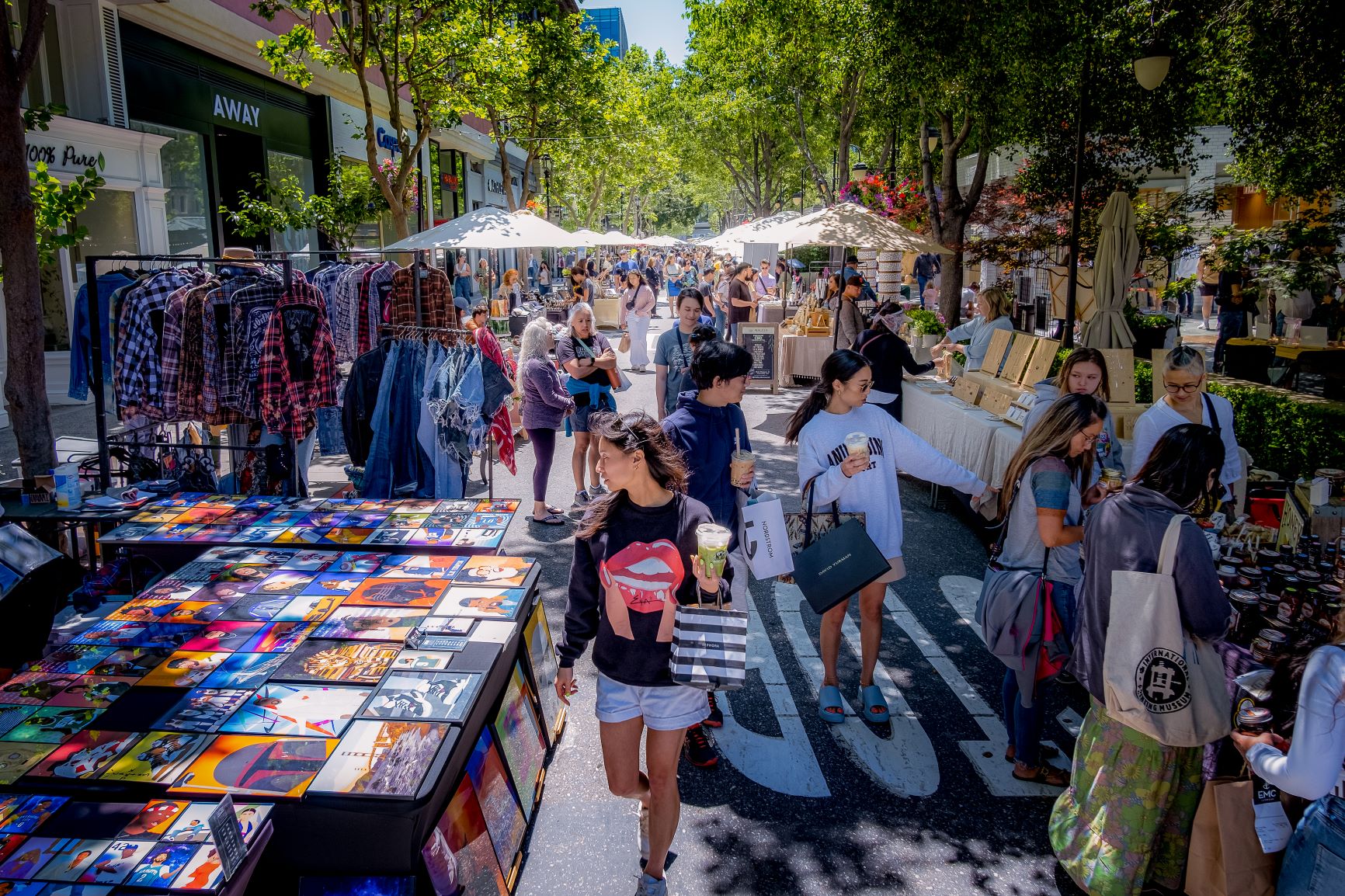 Makers Market’s Local Artist Street Fair @ Santana Row