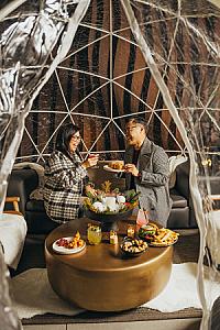 Winter Wonderland Igloos at TETRA