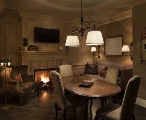 Enchante Los Altos Fireplace Room