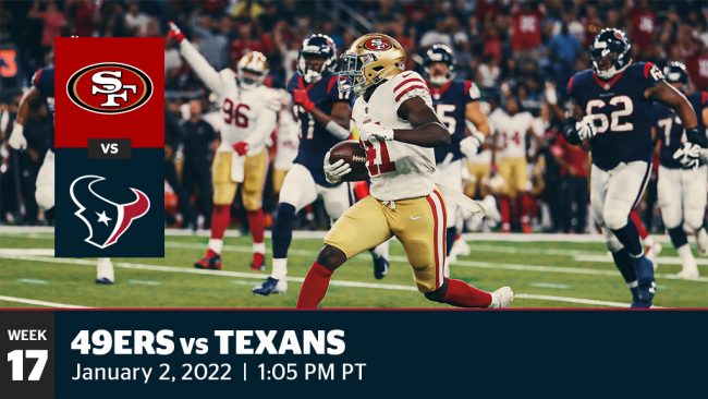 49ers vs. Texans - Levi's® Stadium